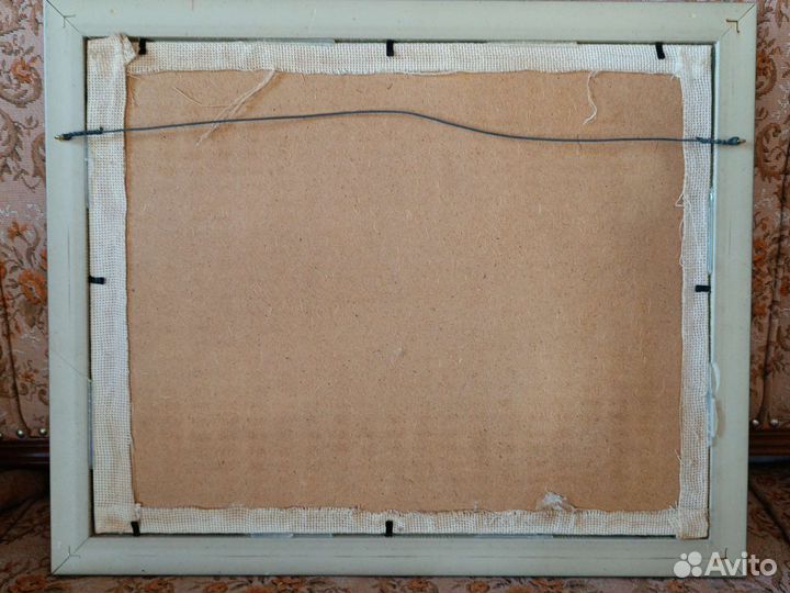 Картина в раме вышивка крестом