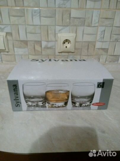 Наборы фужеров, стаканы