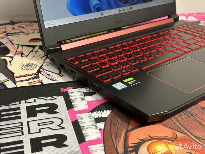 Ноутбук Acer Nitro 5 GTX1650 I5-9300H 512SSD