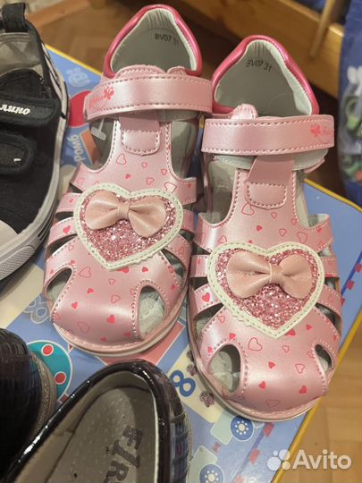 Обувь пакетом на девочку 31 32