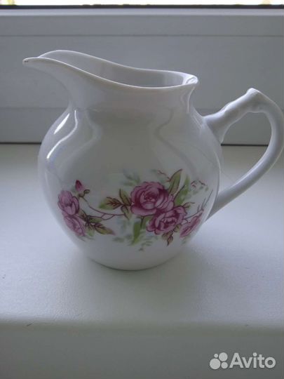 Чайный сервиз Дулево розы, ландыши