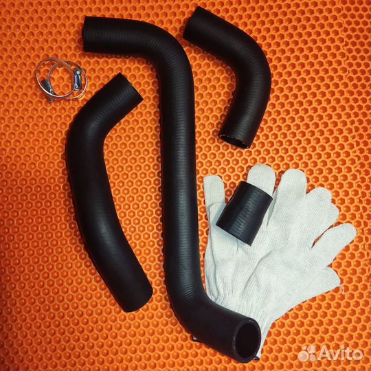 Патрубки Ваз 2101-07 Медный Радиатор Резина Новые