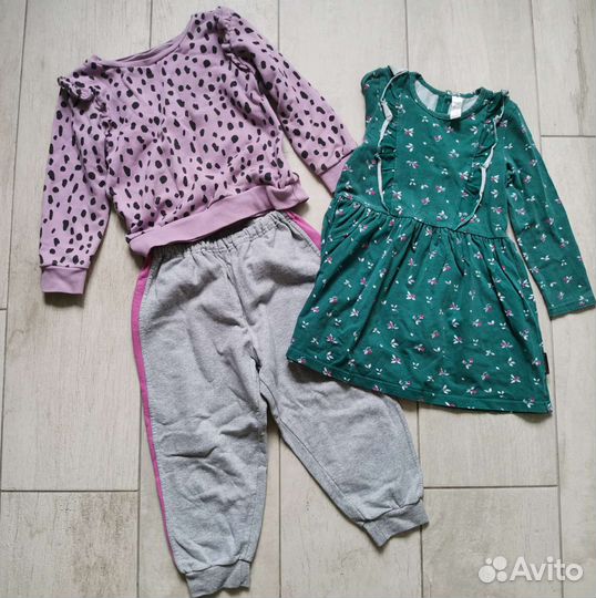 Вещи пакетом для девочки 98