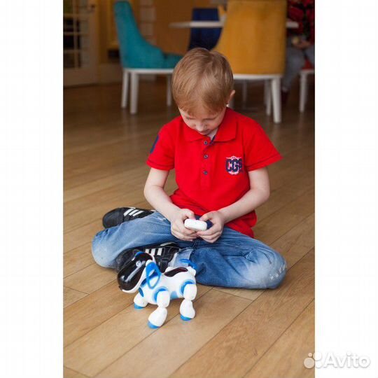 Робот собака радиоуправляемый, интерактивный