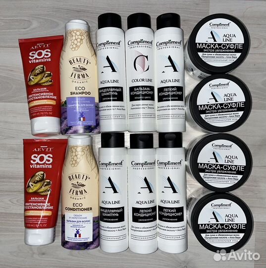 Шампунь бальзам маска для волос