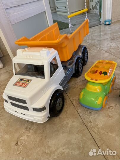 Игрушка грузовик полесье