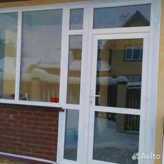 Пластиковые окна. остекление домов