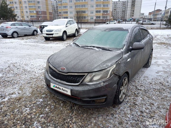 Kia Rio 1.6 МТ, 2015, 185 867 км