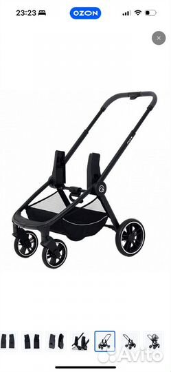 Адаптер для автолюльки (maxi-cosi, cybex, kiddy)