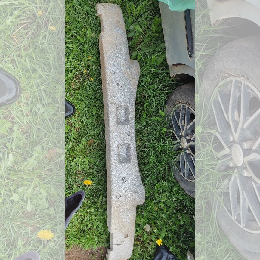 ⭐︎ бампер передний на hyundai accent серебро - Кузов: купить