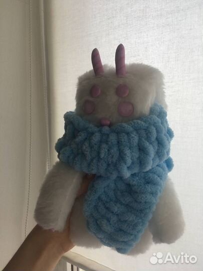 Игрушка ручной работы в смешанной технике