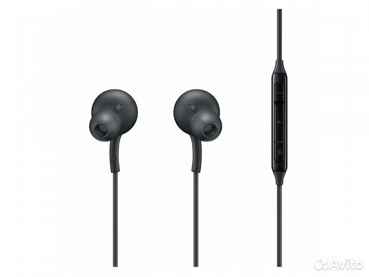 Наушники проводные Samsung AKG черные