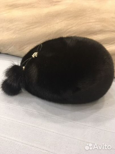 Шапка из меха норки