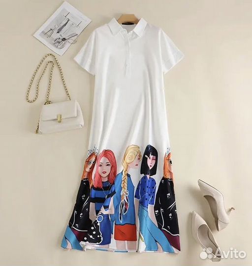 Платье миди