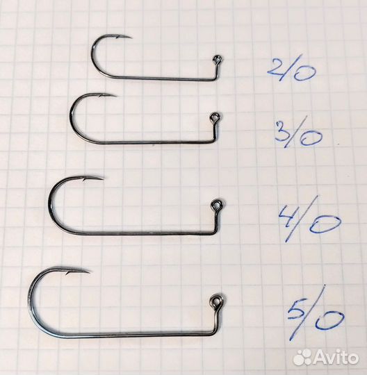 Крючки для литья джиг-головок, джиги Калининград
