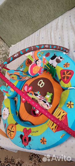 Объёмный классный мягкий Развивающий коврик Торг