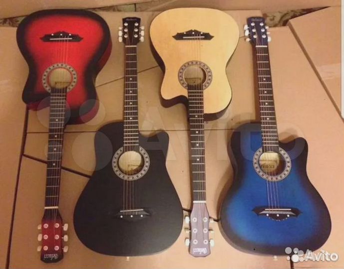 Гитары в асортименте классика и акустика новые