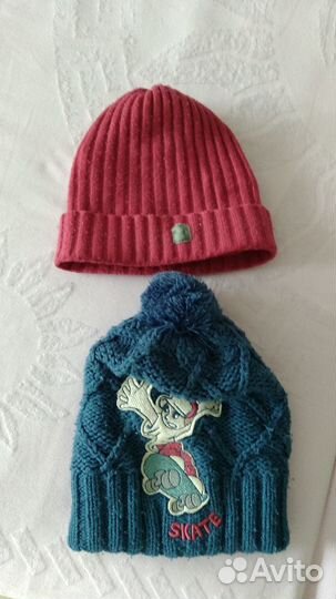 Тёплые шапки на мальчика