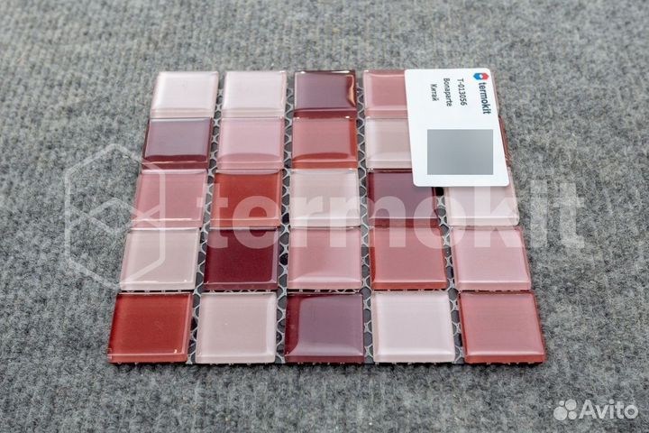 Стеклянная Мозаика Bonaparte Plum mix (4x25x25) 30