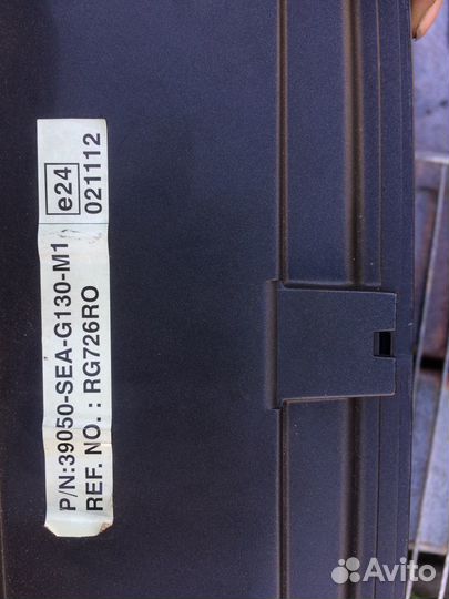 Панель Г/У аккорд7