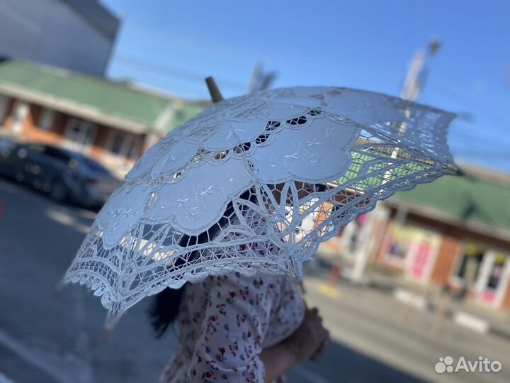 Зонт хлопковый от солнца