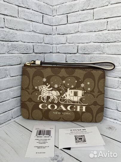 Кошелек Coach новый оригинал