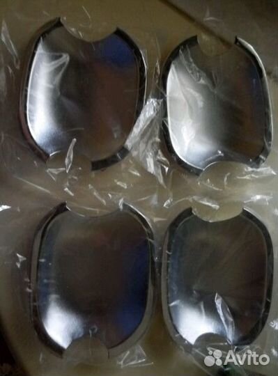 Накладки хром под ручки лексус RX