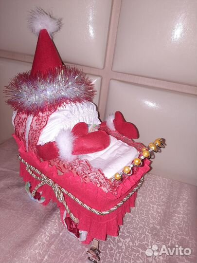 Коляска с памперсами 