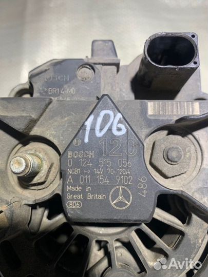 Генератор Mercedes W163 3.7 2005