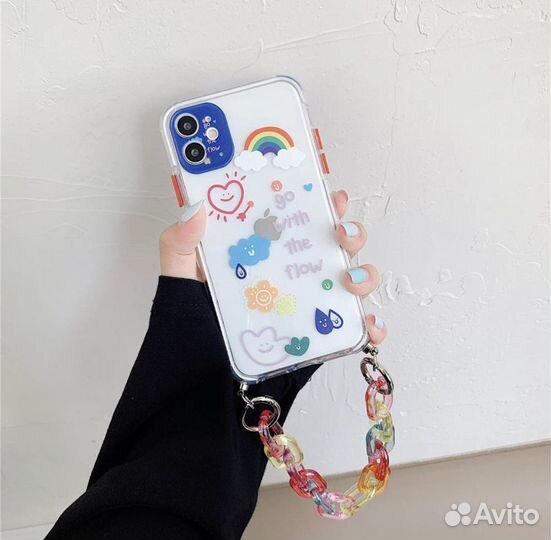 Новый Чехол на iPhone 11 pro с цепочкой