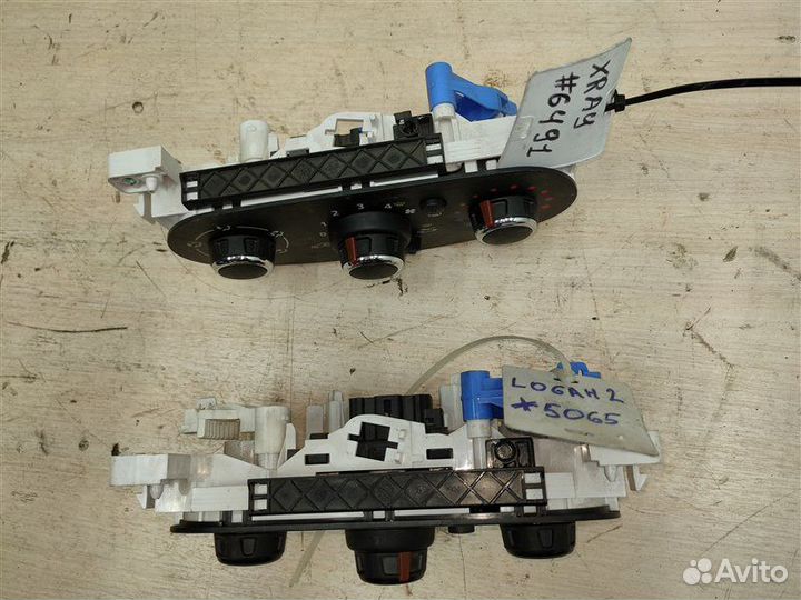 Блок управления печкой Renault Logan 2