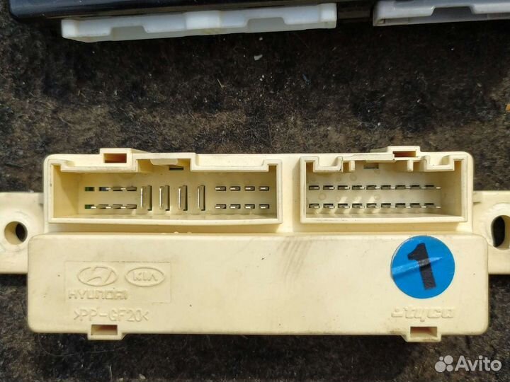 Электронные блоки hyundai elantra HD