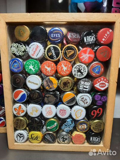 Коллекция пивных пробок