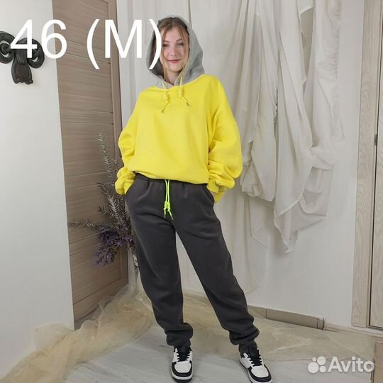 Джоггеры с флисом 7986