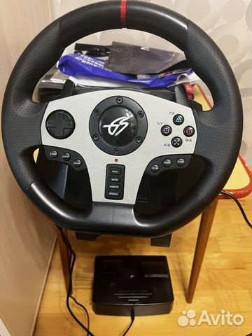Игровой руль 900 градусов dexp Wheelman Pro