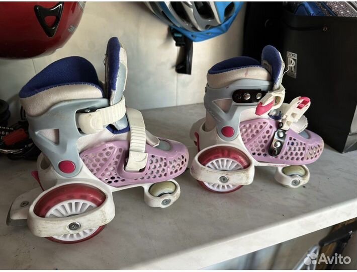 Роликовые коньки детские раздвижные Reaction