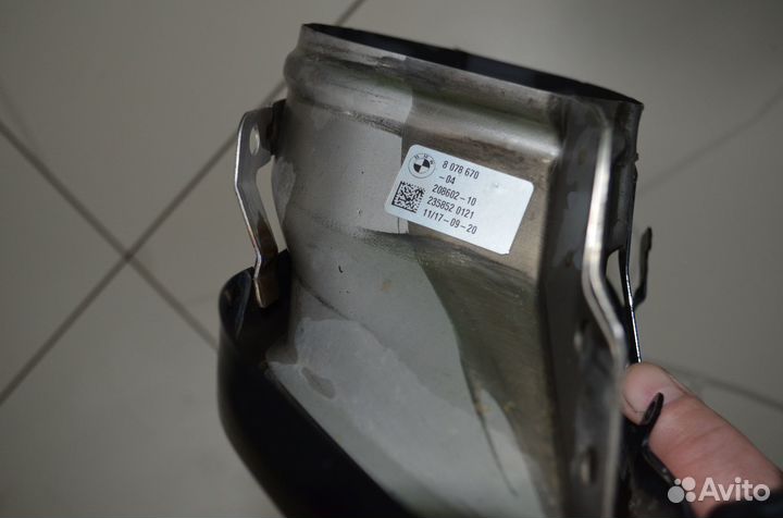 Насадка глушителя правая BMW X5 G05 X6 G06