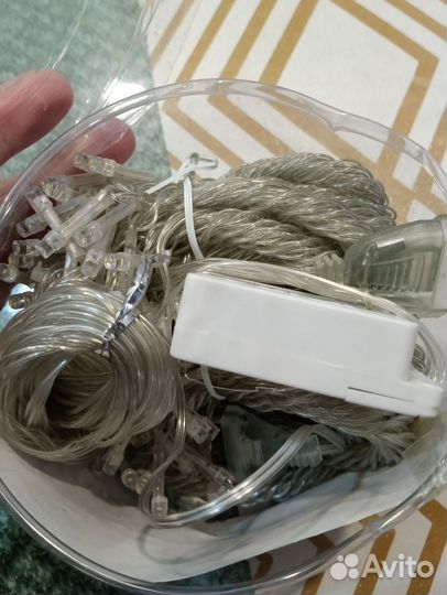 Гирланда штора