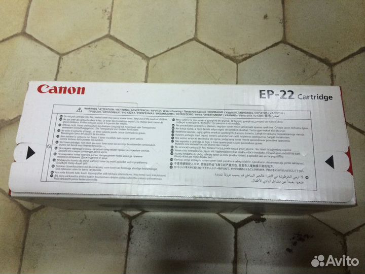 Картридж оригинальный Canon EP-22