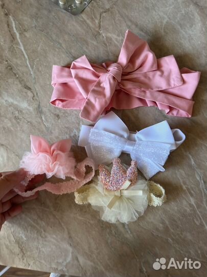 Повязки на голову для девочки