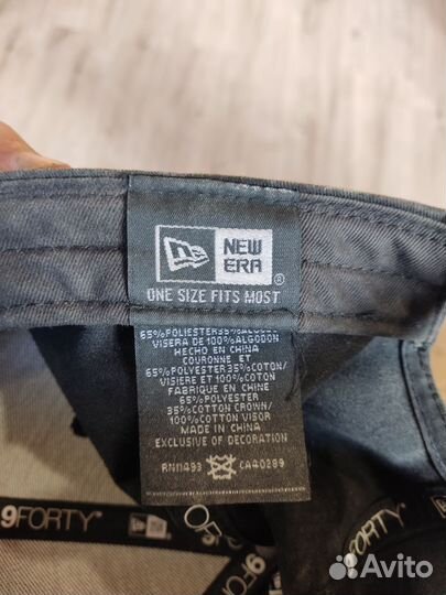 Бейсболка мужская new era