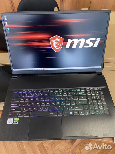 Игровой ноутбук msi