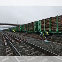 Установка рельсовых страховочных пакетов, Владивосток
