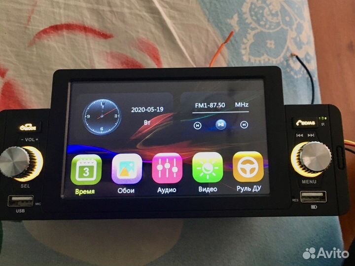 Автомагнитолы 2din и 1din, сенсорные, новые