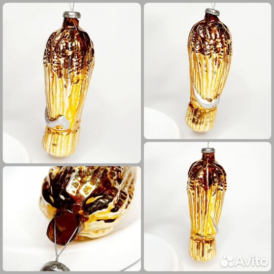 Елочные игрушки СССР 6шт