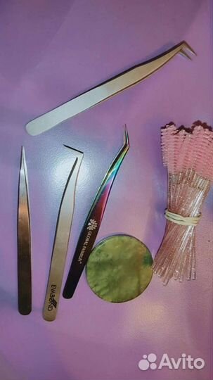 Материалы для наращивания ресниц бу