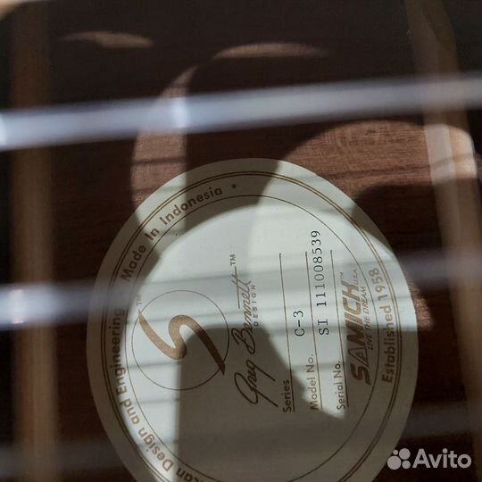 Гитара акустическая Greg bennett C-3