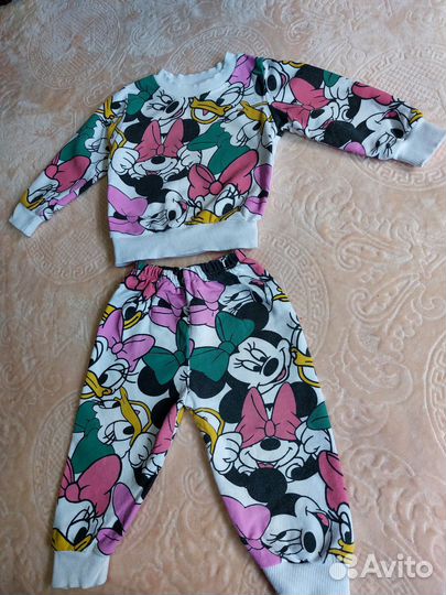 Пакет вещей на девочку 80 размер