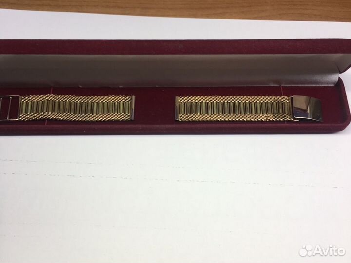 Золотой браслет для часов 583 проба