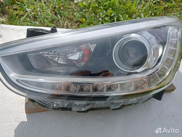 Hyundai solaris фара